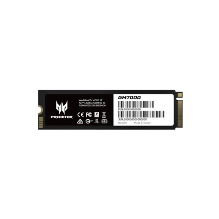 Disco duro interno solido ssd predator gm - 7000 1tb pcie nvme gen4