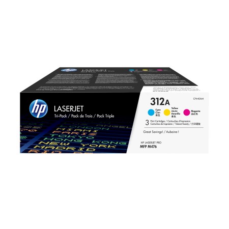 Multipack hp 312a cian -  magenta -  amarillo