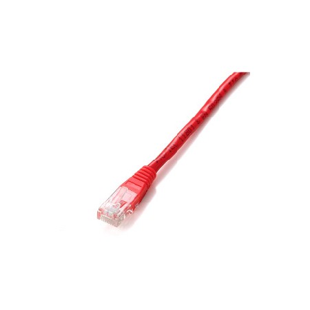 Cable red equip latiguillo rj45 u -  utp cat6 3m rojo