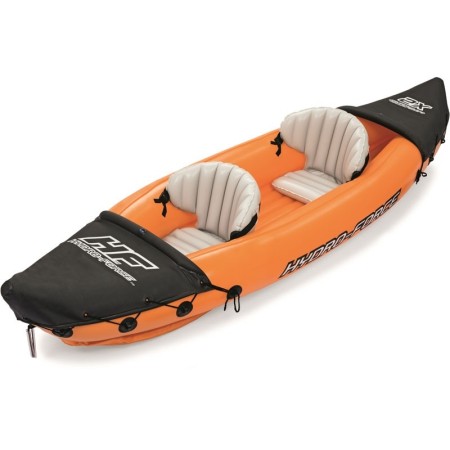 Bestway 65077 -  kayak hinchable hydro - force lite - rapid con remos 2 personas 321 x 88 x 44 cm