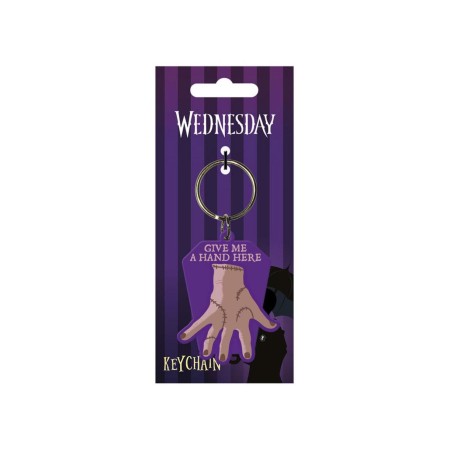 Llavero pyramid wednesday addams give me a hand