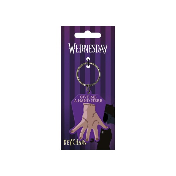 Llavero pyramid wednesday addams give me a hand