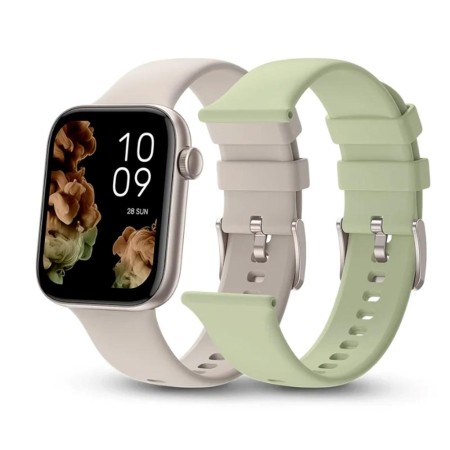 Smartwatch spc smartee duo 2 1.78 pulgadas blanco + correa