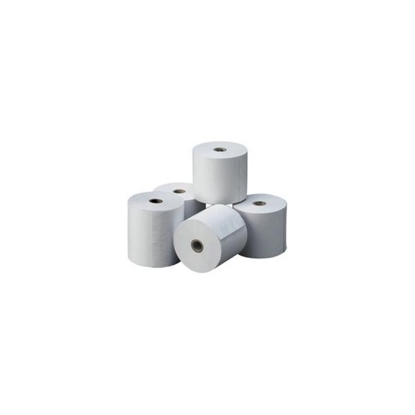 Rollo de papel termico impresora ticket 57x55 especial balanzas