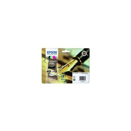 Multipack tinta epson t163640 xl wf - 2010 - 2510 - 2520 - 2530 - 2540 -  pluma