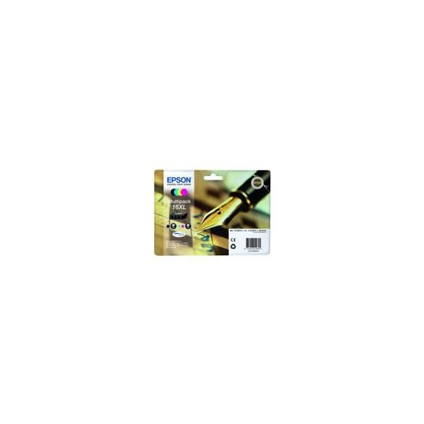 Multipack tinta epson t163640 xl wf - 2010 - 2510 - 2520 - 2530 - 2540 -  pluma