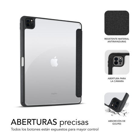 Funda subblim shock case para apple ipad pro 11 pulgadas negro