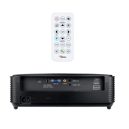 Proyector optoma s336 svga - 4000 lumenes - hdmi - vga - usb - full 3d - negro