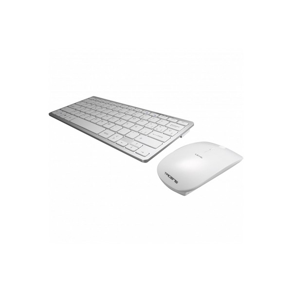 Kit teclado + raton inalambrico tacens levis usb blanco 6leviscombov2
