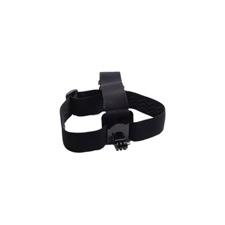 Soporte - correa para la cabeza ajustable phoenix para camaras sport & gopro hero 4 - 3+ - 3 - 2 - 1 de color negro con antidesl