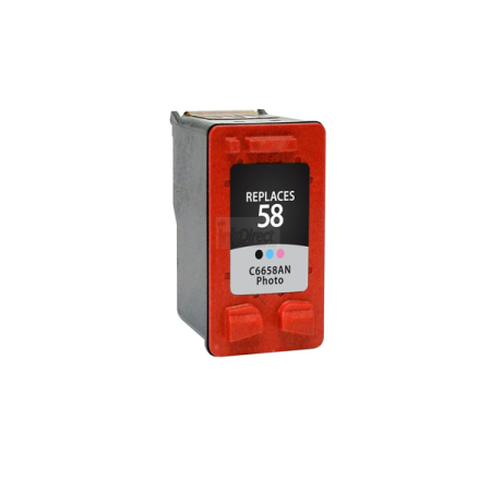 Cartucho de tinta compatible dayma hp n58 color c6658a