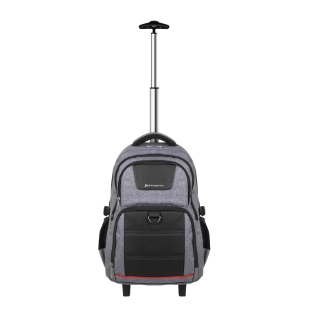 Mochila con ruedas trolley phoenix discovery g para portátil 17 pulgadas gris