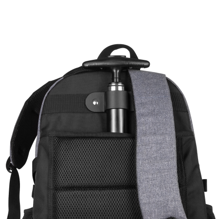 Mochila con ruedas trolley phoenix discovery g para portátil 17 pulgadas gris