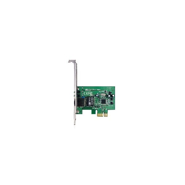 Tarjeta de red ethernet pci - express 10 - 100 - 1000 rj 45 tp - link perfil bajo