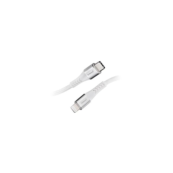 Cable usb - c a lightning intenso 1 -5m c315l blanco