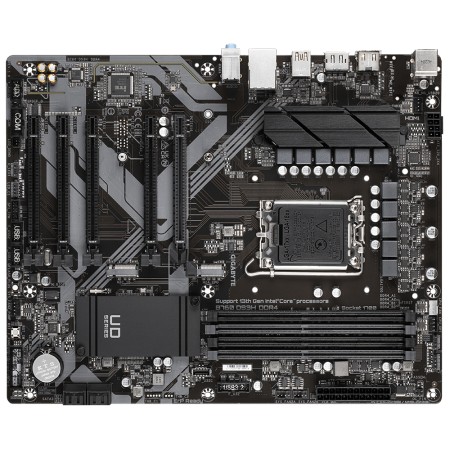 Placa base gigabyte b760 ds3h 1700 atx -  4 x ddr4 -  4 x sata -  1 x dp -  1 x hdmi -  4 x usb 2.0 -  1 x usb 3.2 -  1 x usb ti