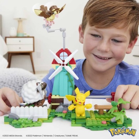 Figura mattel mega construx ciudad del viento