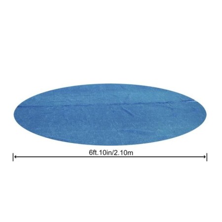 Bestway 58060 -  cobertor solar azul para piscinas de 8' x 26 pulgadas - 2.44m x 66 cm
