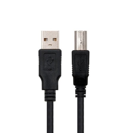 Cableimpresora nanocable usb tipo a 2.0 a usb tipo b 2.0 1.8m negro macho - macho