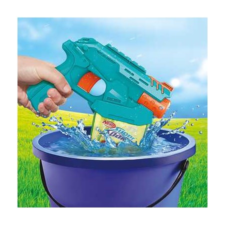 Pistola hasbro nerf super soaker mini dunk fill