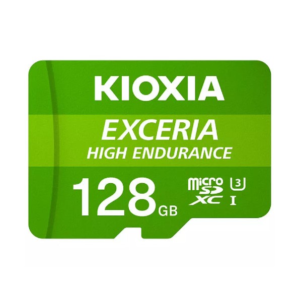 Tarjeta micro sd kioxia 128gb exceria high endurance uhs - i c10 r98 con adaptador