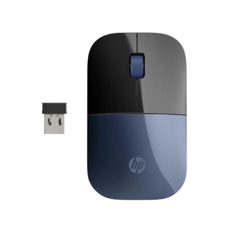 Ratón hp inalámbrico z3700 azul