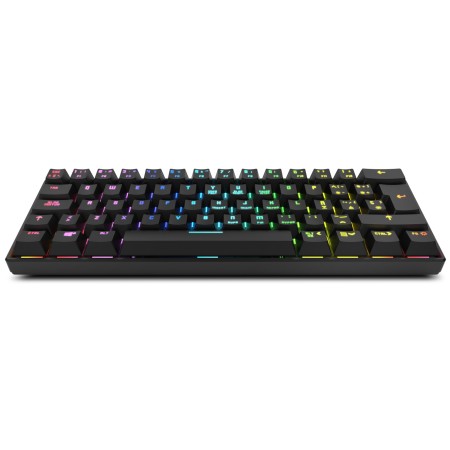 Teclado mini krom gaming kluster rgb wireless