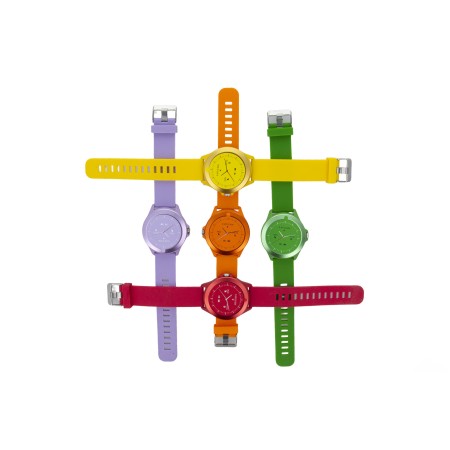 Reloj smartwatch forever colorum cw - 300 color amarillo