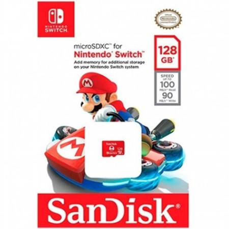 Licencia nintendo switch - uhs i - u3 - lectura: 100mb - s