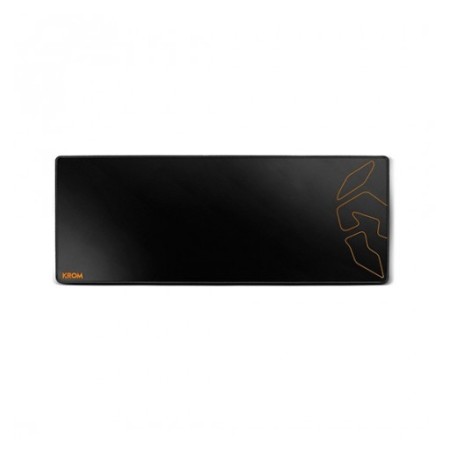 Alfombrilla krom knout xl extended gaming para mouse raton y teclado 850 x 300 x 4 mm.