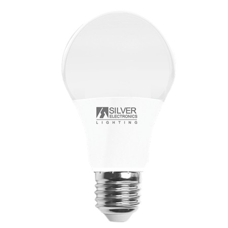 Bombilla led eco silver electronics estandar 8w48w -  e27 -  3000k -  660 lm -  220º -  luz calida -  a+
