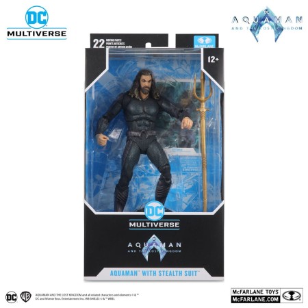 Figura mcfarlane toys dc aquaman 2 movie 7in -  aquaman con traje