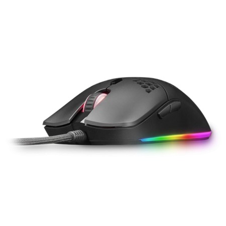 Mouse raton mars gaming mmax optico usb 7 botones 12400ppp negro