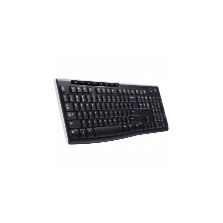 Teclado logitech k270  negro wireless inalambrico 2.4ghz