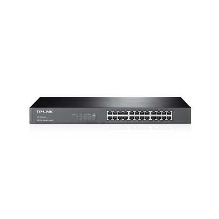 Switch 24 puertso 10 - 100 - 1000 rack 19 pulgadas 1u tp - link