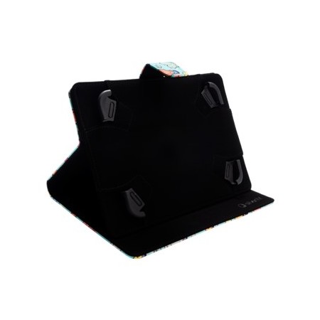 Funda universal rotatory 360º silver ht para tablet 9 - 10.1 pulgadas cactoos green metal