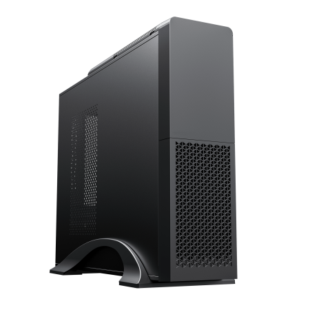Caja de ordenador phoenix micro atx lite - s80 formato slim con usb 3.0 fuente 300w 80 plus