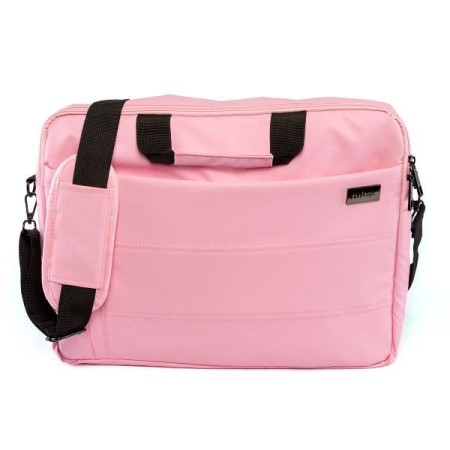 Maletin nilox style para portatil 15.6 pulgadas rosa