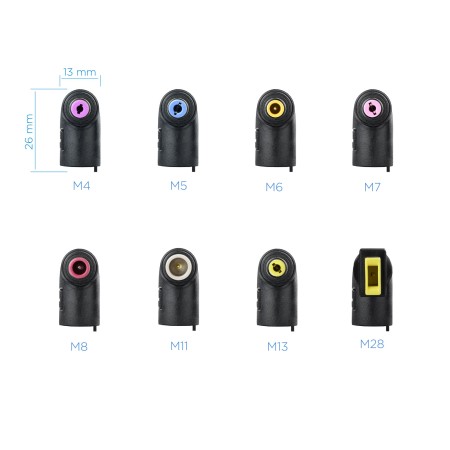 Cargador portatil universal tooq tqlc - 65bs02at 65w 1 x usb 8c negro