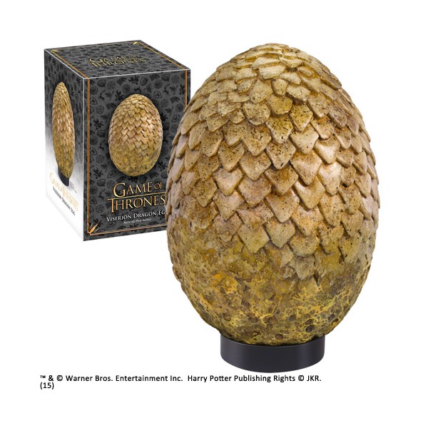 Réplica the noble collection juego de tronos huevo de dragon viserion 20.32 cm