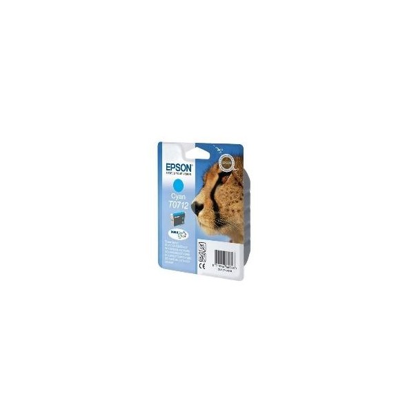 Cartucho tinta epson c13t07124012 cian 7ml stylus d78 - 92 -  120 -  dx40x0 -  44x0 -  50x0 -  60x0 -  74x0 -  84x0 -  7000f -  