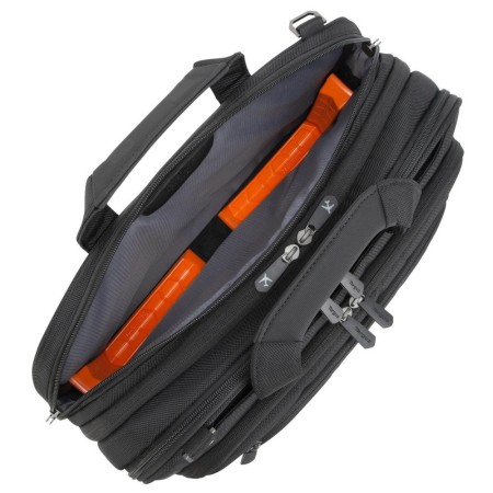 Maletin targus corporate traveller 15 - 15.6 pulgadas topload + fs laptop case black
