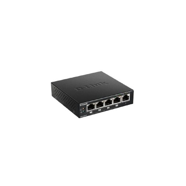 Switch 5 puertos 10 - 100 - 100 poe 60w d - link