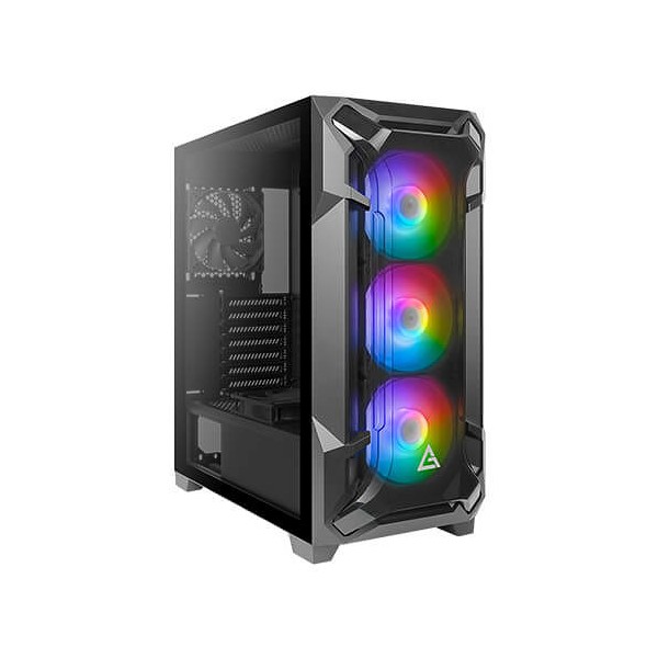 Caja ordenador gaming antec df600 flux atx 2 x usb 3.0 sin fuente rgb