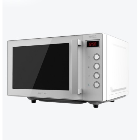 Microondas cecotec sin plato grandheat 2000 flatbed white