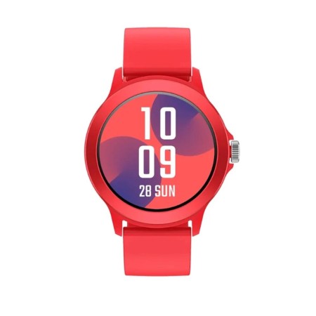 Smartwatch spc smartee duo vivo 1.27 pulgadas rojo + correa