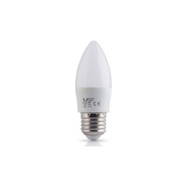 Bombilla led kodak vela c37 -  e27 -  480lm -  calido 3000k -  6w - 40w -  no regulable