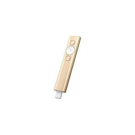 Mando wireless inalambrico logitech spotlight -  universal -  operativo hasta 30m -  oro
