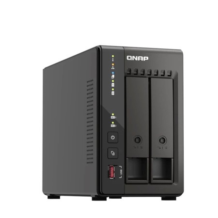 Servidor nas qnap ts - 253e - 8g 8gb gigabit ethernet
