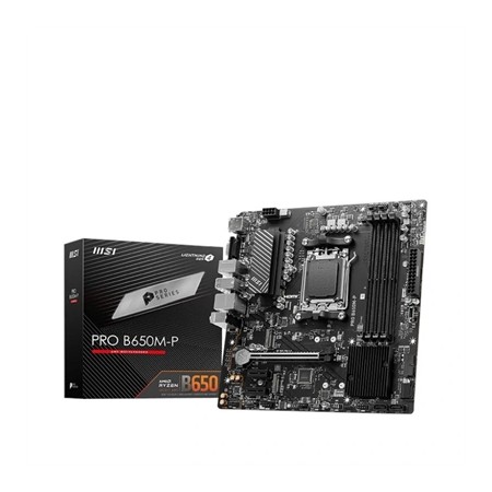 Placa base msi am5 pro b650m - p matx
